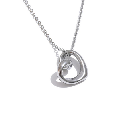 Twisted Heart Necklace