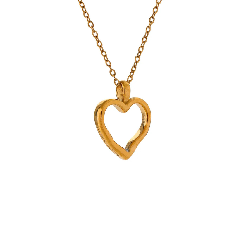 Heartfelt Gold Necklace