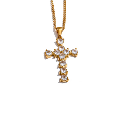 Golden Cross Necklace