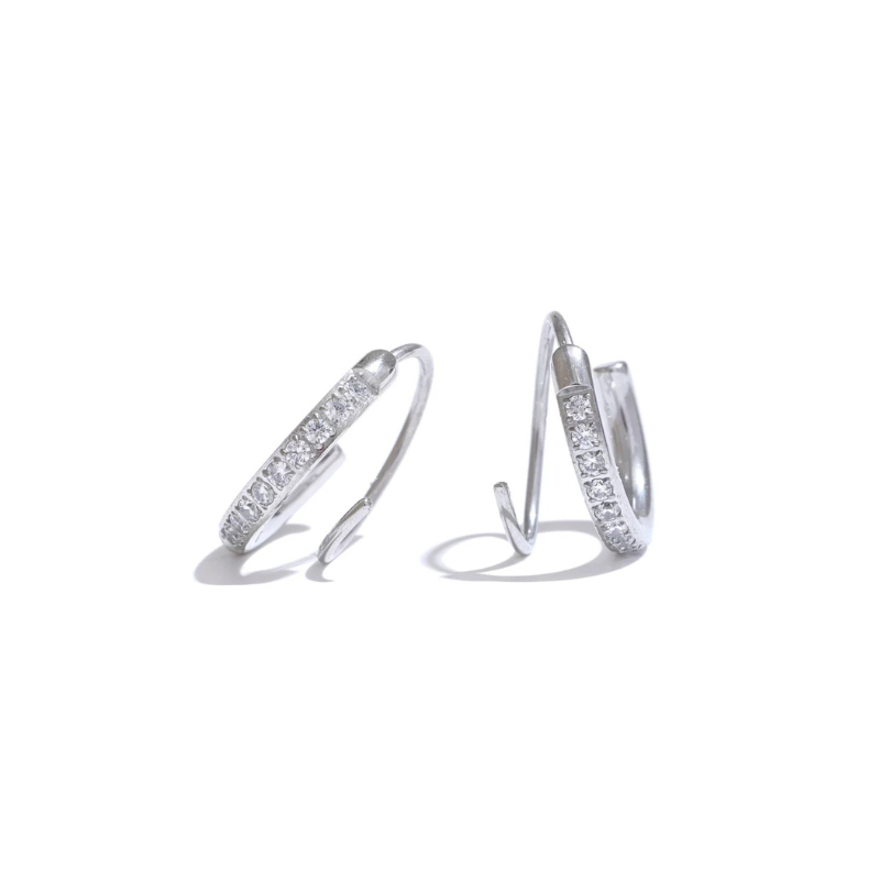 Zirca Hoop Earrings