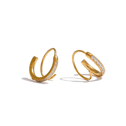 Zirca Hoop Earrings