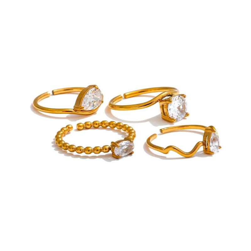 Dazzle Band Rings