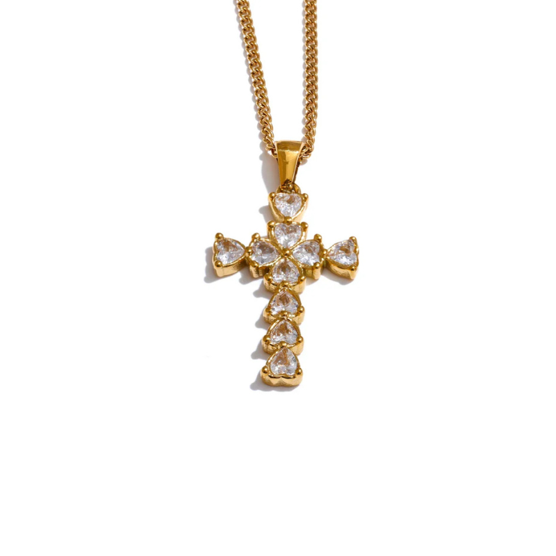 Golden Cross Necklace