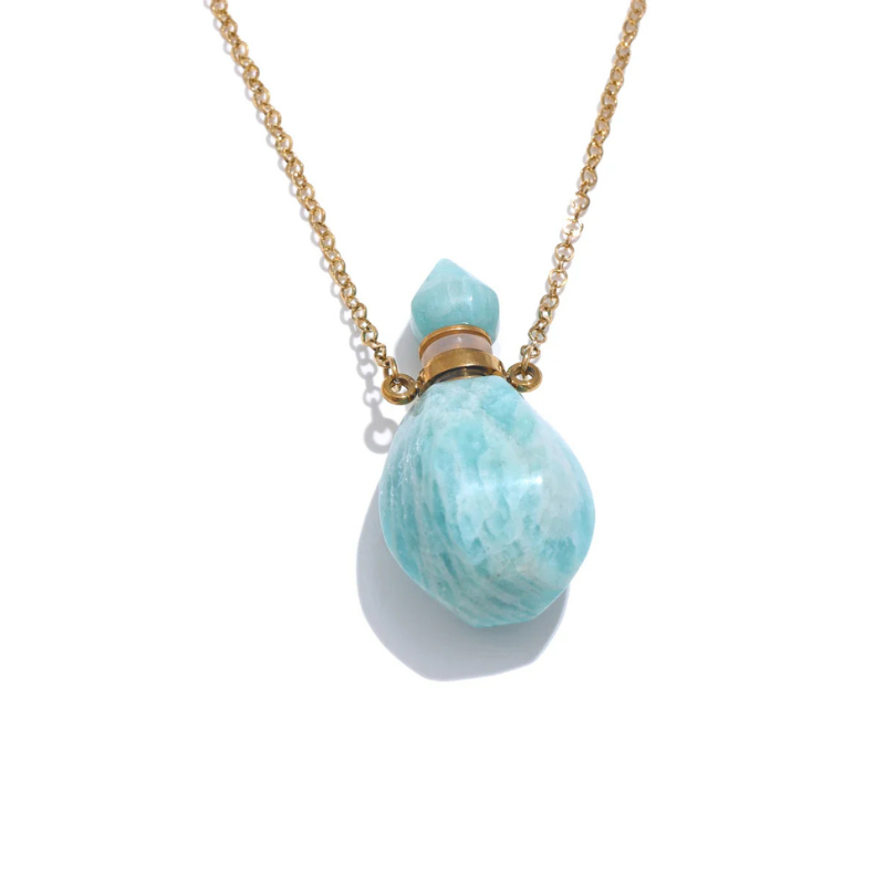 Stone Bottle Necklace