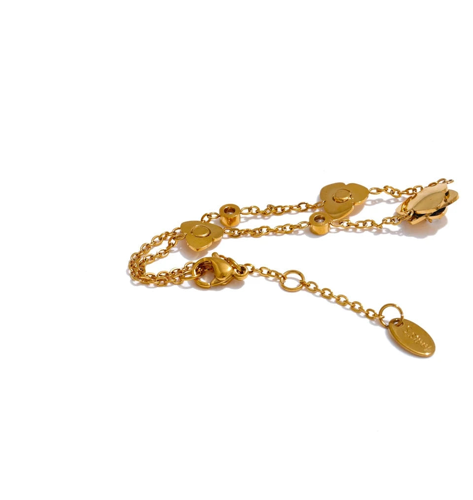 Flower of Gold Bracelet