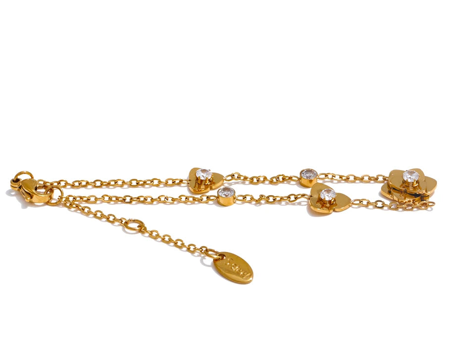 Flower of Gold Bracelet