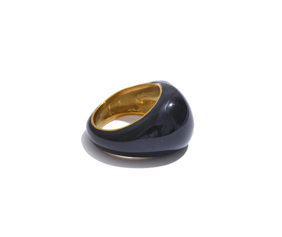 Aura Black Ring