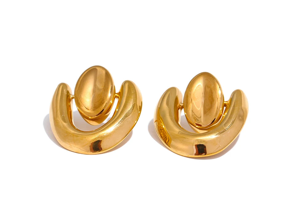 Nebula Gold Earring