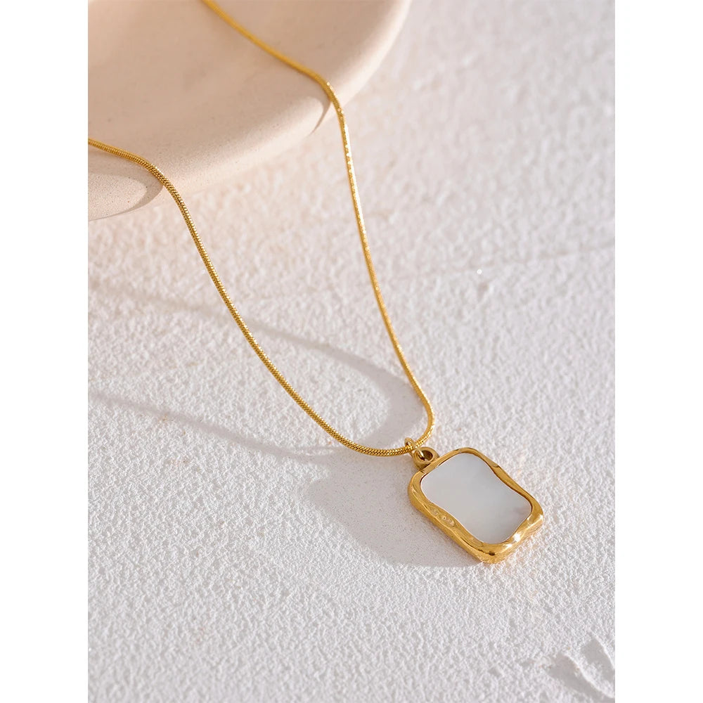 Square Infinity Necklace