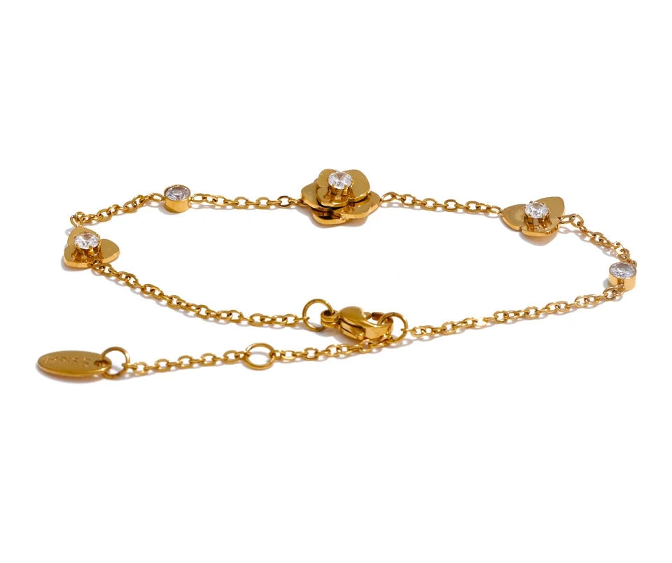 Flower of Gold Bracelet