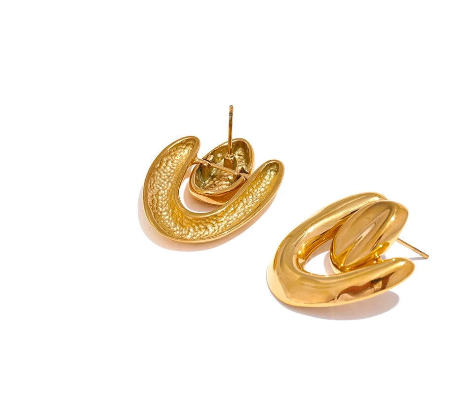 Nebula Gold Earring