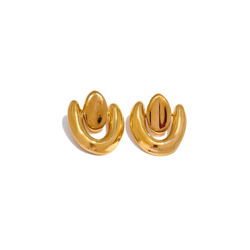 Nebula Gold Earring